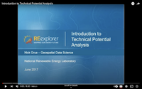 Introduction to Technical Potential Analysis